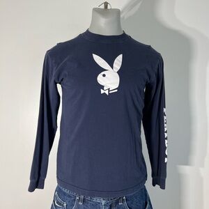 Playboy Navy Blue Long Sleeve
